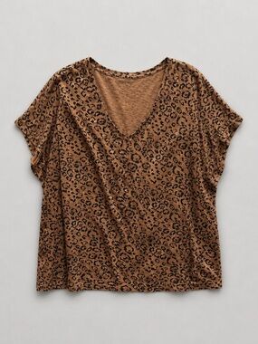 Ava & Viv Brown Leopard Print Comforter